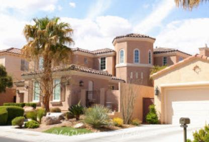 Red Rock Country Club Golf Course Two Story Homes in Las Vegas